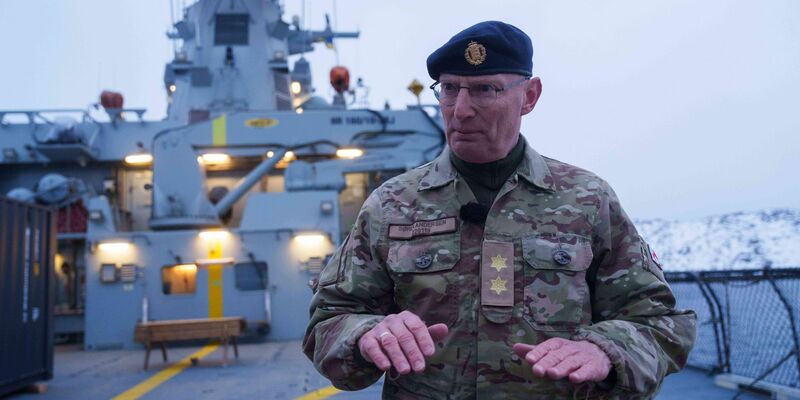 Dänemark hatte seine Militärpräsenz auf Grönland zuletzt erhöht. - Foto: Evgeniy Maloletka/AP/dpa