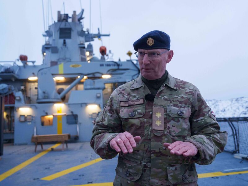 Dänemark hatte seine Militärpräsenz auf Grönland zuletzt erhöht. - Foto: Evgeniy Maloletka/AP/dpa