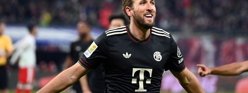 Zur Stelle, wenn es wichtig ist: Bayern-Torjäger Harry Kane. - Foto: David Hammersen/dpa