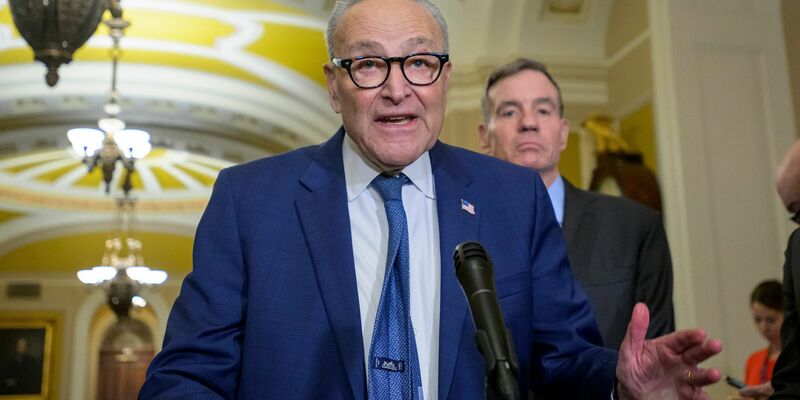 Schumer will die jüngsten Zölle des US-Präsidenten stoppen. (Archivbild) - Foto: Rod Lamkey/FR172078/dpa