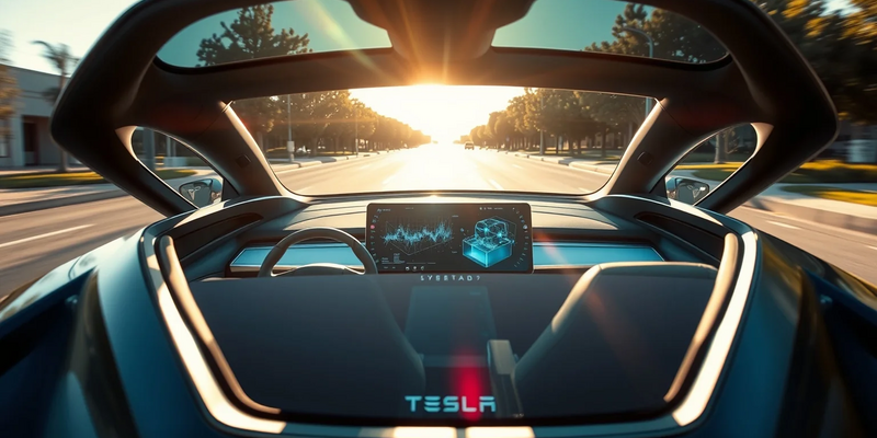Tesla Cybercab: Riesen-Display revolutioniert Innenraum - Foto: über boerse-global.de