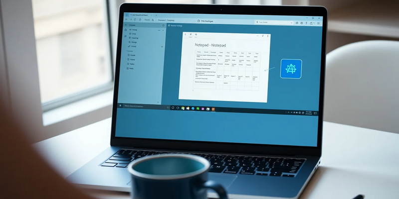 Notepad: Microsofts Klassiker bekommt Tabellen und KI-Streaming - Foto: über boerse-global.de