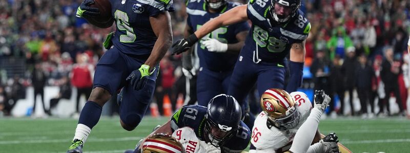 Drei Touchdowns für Kenneth Walker III (9). - Foto: Lindsey Wasson/AP/dpa