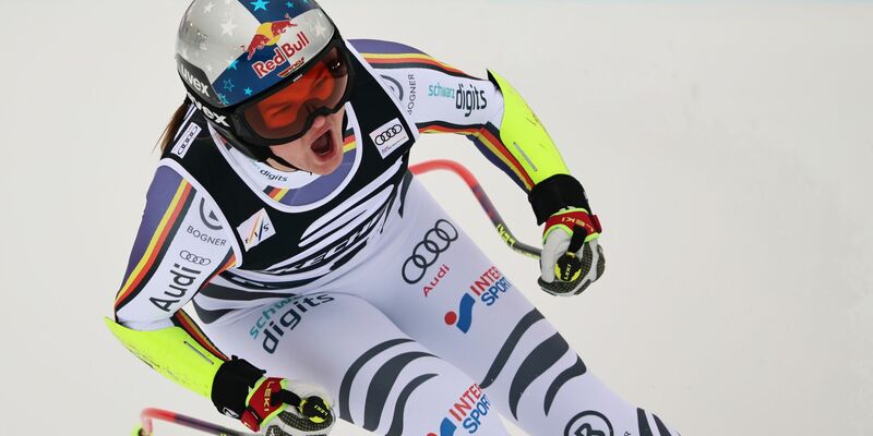 Emma Aicher präsentiert sich drei Wochen vor Olympia in starker Form. - Foto: Marco Trovati/AP/dpa