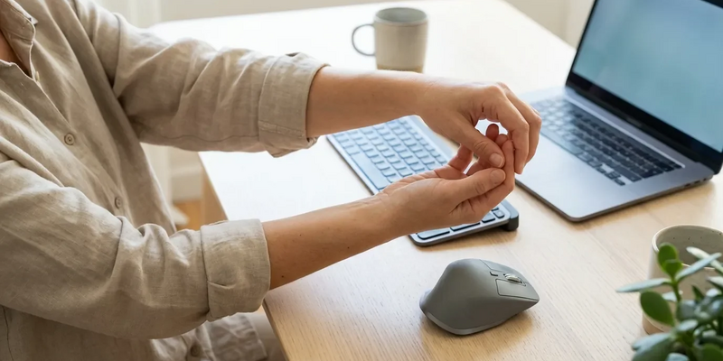 Mausarm: Dehnübungen schützen vor Schmerzen am PC - Foto: über boerse-global.de