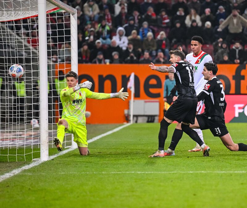 Alexis Claude-Maurice strahlt permanent Torgefahr aus. - Foto: Harry Langer/dpa