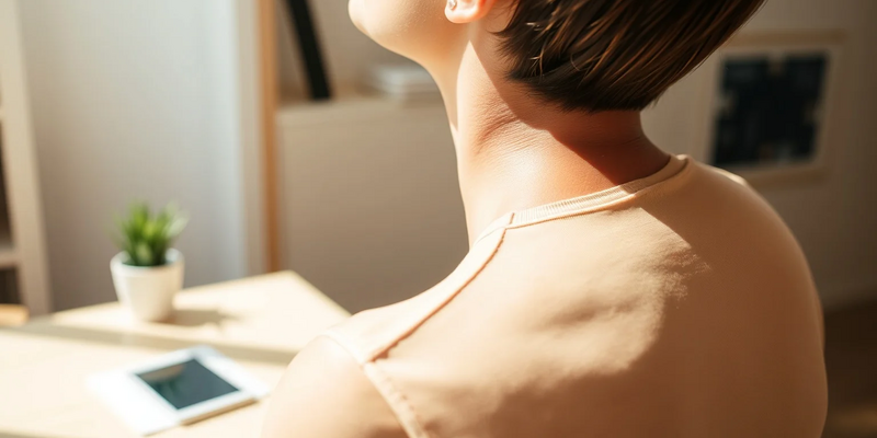 Handy-Nacken: Eine Minute Übung stoppt die Schmerzen - Foto: über boerse-global.de