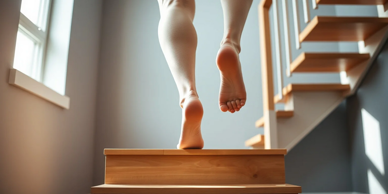 Wadenheben an der Treppe: Die unterschätzte Alltags-Übung - Foto: über boerse-global.de