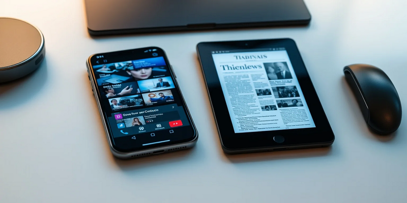 Lokalzeitungen setzen 2026 auf eigene Apps und E-Paper - Foto: über boerse-global.de