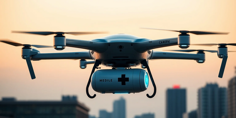 Sambo A&T startet mit Wasserstoff-Drohne in die Luft-Logistik - Foto: über boerse-global.de