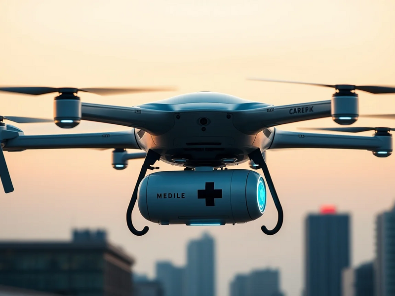 Sambo A&T startet mit Wasserstoff-Drohne in die Luft-Logistik - Foto: über boerse-global.de