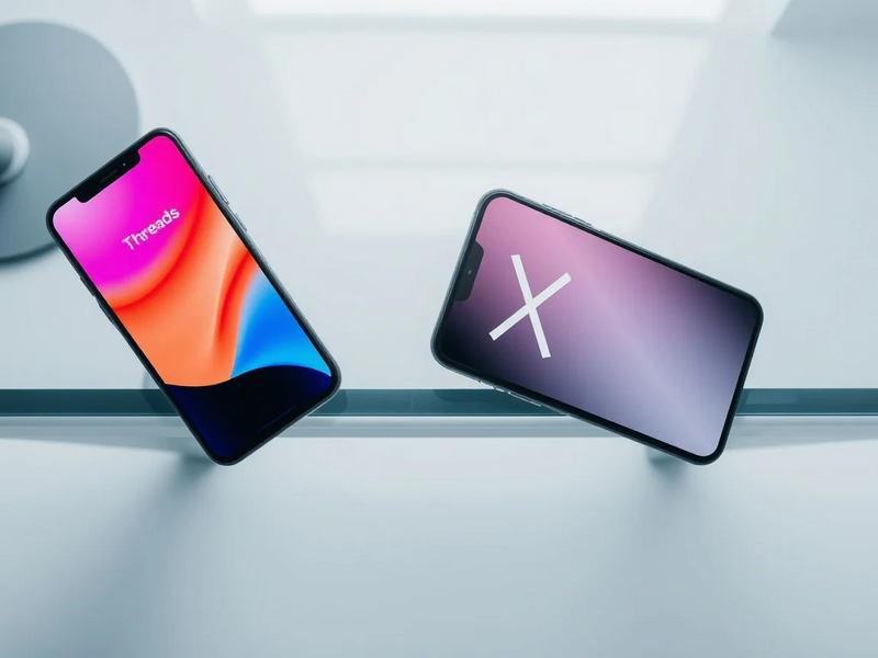 Threads überholt X bei täglichen Mobil-Nutzern - Foto: über boerse-global.de