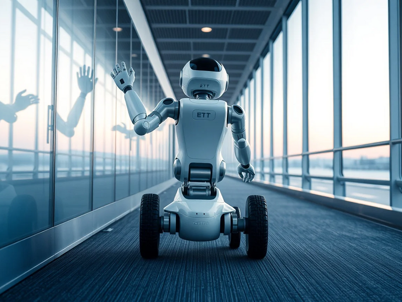 Zerith H1: Chinas humanoide Reinigungsroboter erobern Flughäfen - Foto: über boerse-global.de