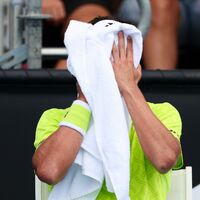 Daniel Altmaier traf in Melbourne zwei Sätze lang fast keinen Ball. - Foto: Frank Molter/dpa