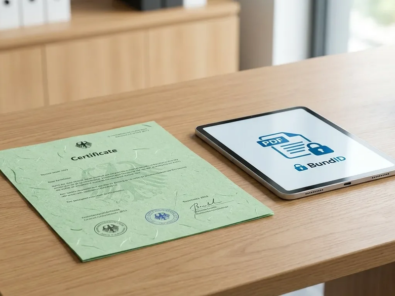 Bundesjustizministerium will Führungszeugnis digitalisieren - Foto: über boerse-global.de