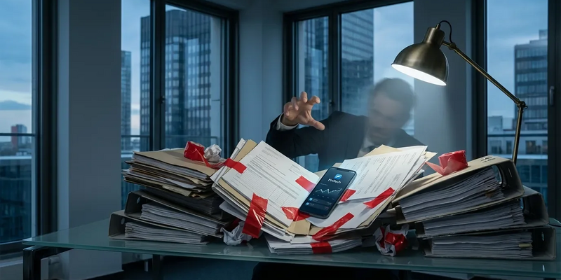 Bitkom-Studie: Deutsche FinTechs ersticken in Bürokratie - Foto: über boerse-global.de