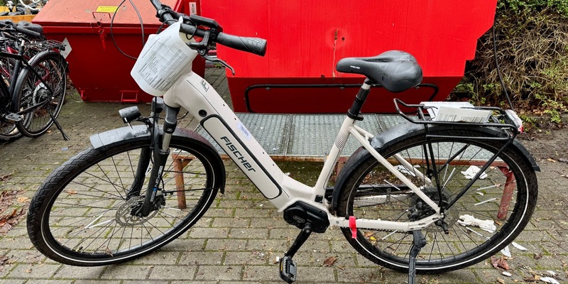 POL-MS: Pedelec der Marke Fischer sichergestellt - Eigentümer gesucht - Foto: presseportal.de
