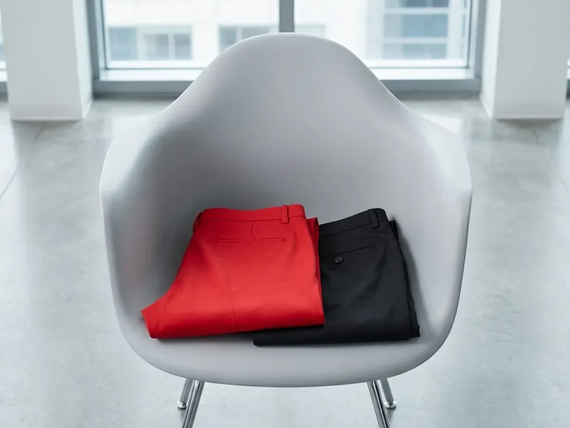 Rote Arbeitshosen: Wann der Chef die Kleidung vorschreiben darf - Foto: über boerse-global.de