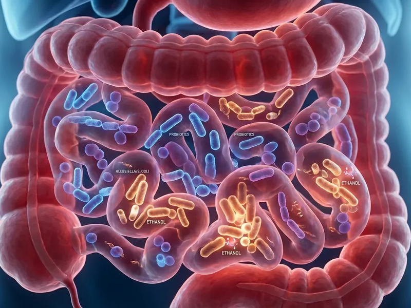 Darmbakterien entpuppen sich als heimliche Alkohol-Brauer - Foto: über boerse-global.de