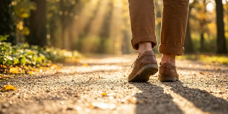 Fersen-Gang: Einfache Übung senkt Sturzrisiko im Alter - Foto: über boerse-global.de