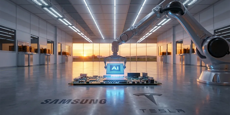 Samsung fertigt Teslas KI-Chips für 16,5 Milliarden Euro - Foto: über boerse-global.de