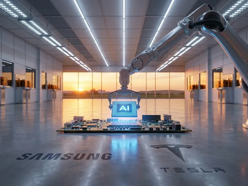 Samsung fertigt Teslas KI-Chips für 16,5 Milliarden Euro - Foto: über boerse-global.de