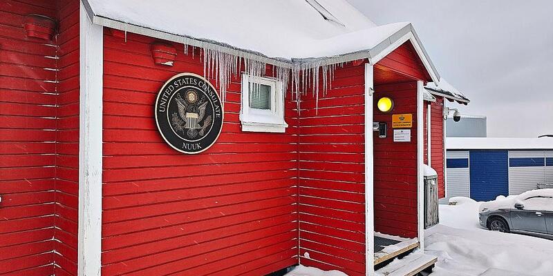 US-Konsulat auf Grönland am 19.01.2026 - Foto: via dts Nachrichtenagentur