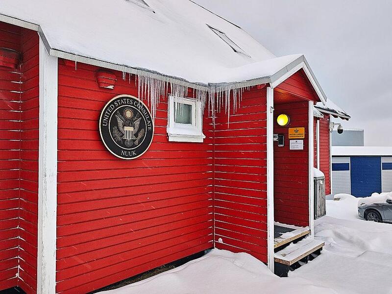 US-Konsulat auf Grönland am 19.01.2026 - Foto: via dts Nachrichtenagentur