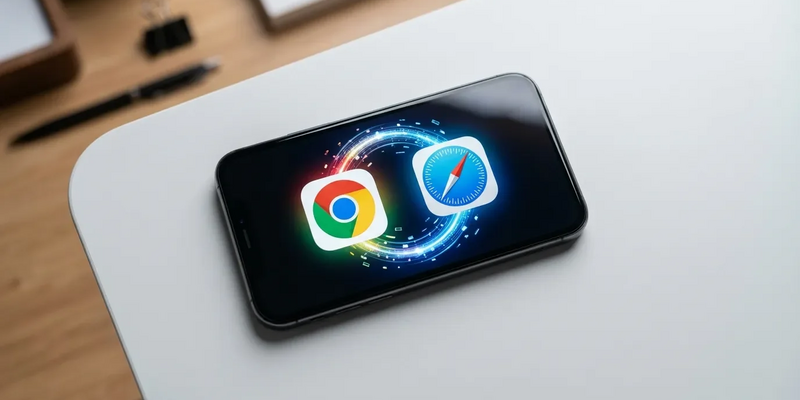 Chrome für iOS erleichtert Wechsel von Safari - Foto: über boerse-global.de