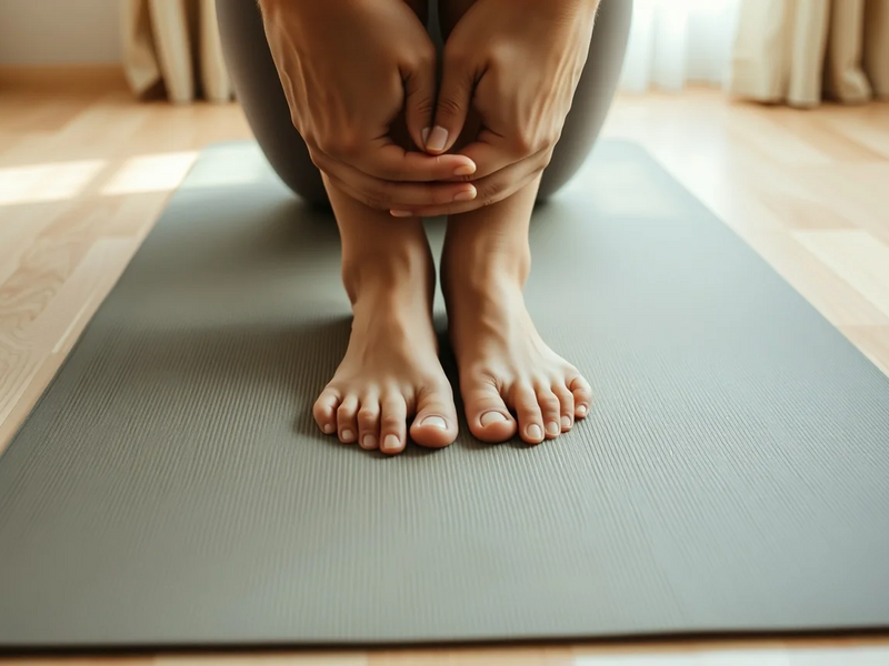 Knieschaukel: Einfache Übung gegen Rückenschmerzen - Foto: über boerse-global.de