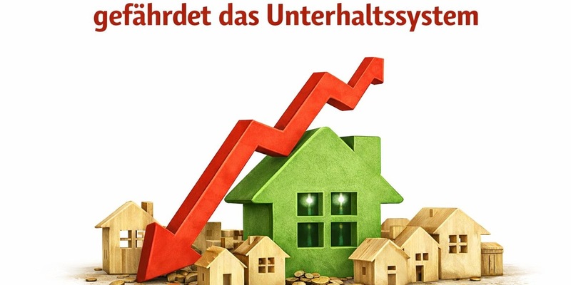 Wohnungsnot verschärft Konflikt im Unterhaltsrecht - ISUV fordert Anpassung der Düsseldorfer Tabelle/ Neue Studie zeigt: Bezahlbarer Wohnraum fehlt dauerhaft - Entspannung nicht in Sicht - Foto: presseportal.de