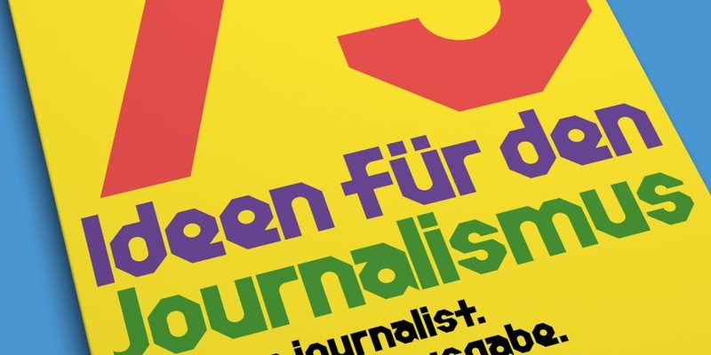 Jubiläumsausgabe: 75 Jahre journalist - mit 75 Ideen für den Journalismus - Foto: presseportal.de