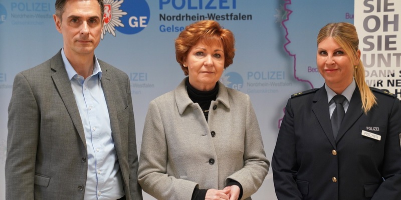 POL-GE: Besuch der Opferbeauftragten des Landes Nordrhein-Westfalen - Foto: presseportal.de