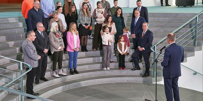 Empfang der Familienangehörigen am 20.01.2026 - Foto: via dts Nachrichtenagentur