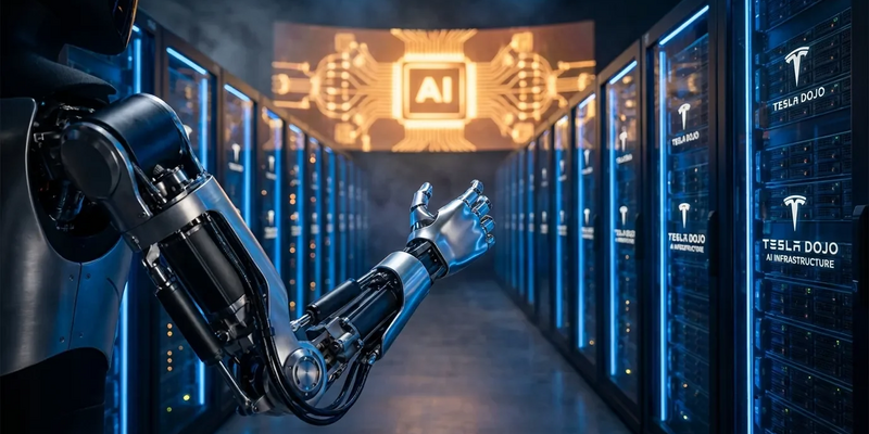 Tesla setzt auf Dojo-Supercomputer für KI-Revolution - Foto: über boerse-global.de