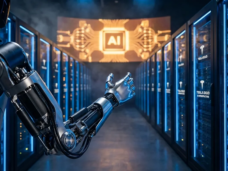 Tesla setzt auf Dojo-Supercomputer für KI-Revolution - Foto: über boerse-global.de