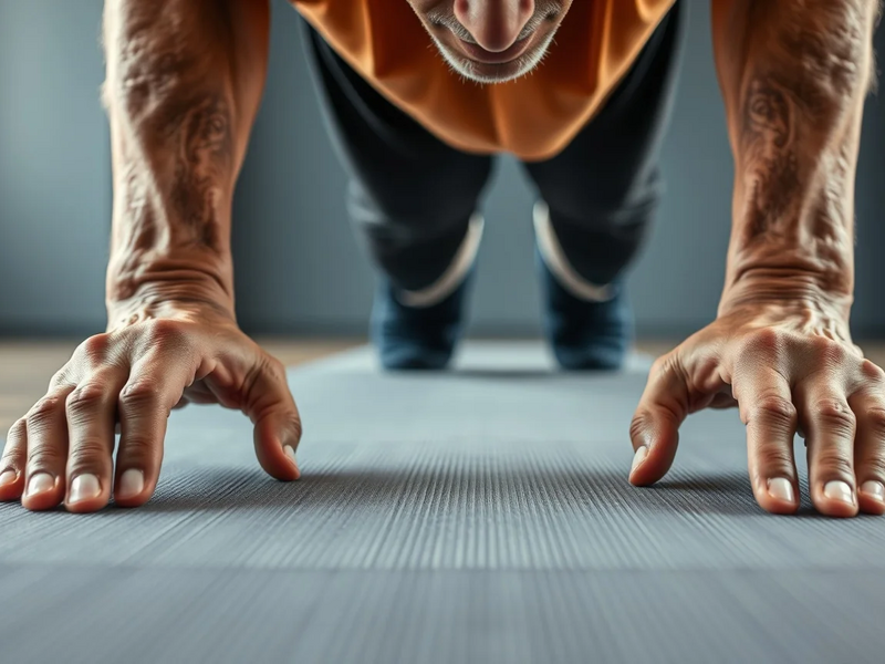 Liegestütz: Einfacher Kraft-Check für die Gesundheit ab 55 - Foto: über boerse-global.de