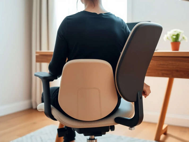 Beckenkippen: Die Schreibtisch-Übung gegen Rückenschmerzen - Foto: über boerse-global.de