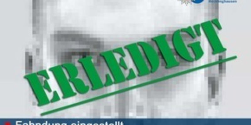 POL-RE: POL-RE: Gladbeck/ Bottrop: Seniorin wieder da - Foto: presseportal.de