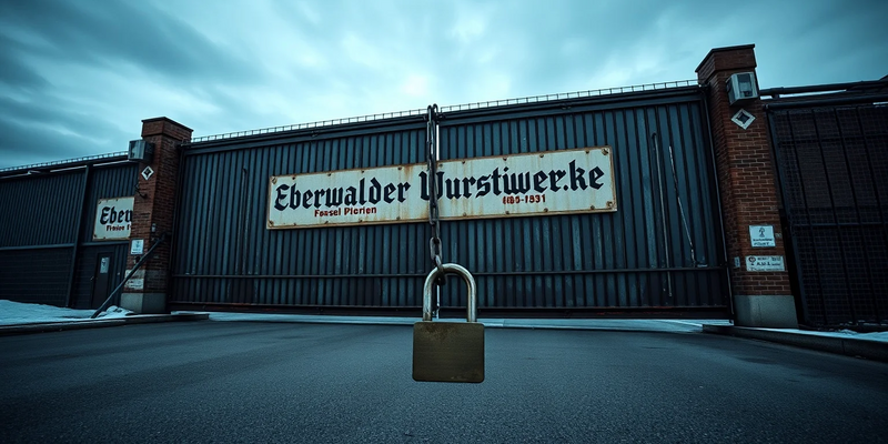 Eberswalder Wurstwerke schließt: Sozialplan unter heftiger Kritik - Foto: über boerse-global.de