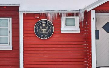 US-Konsulat auf Grönland am 19.01.2026 - Foto: via dts Nachrichtenagentur