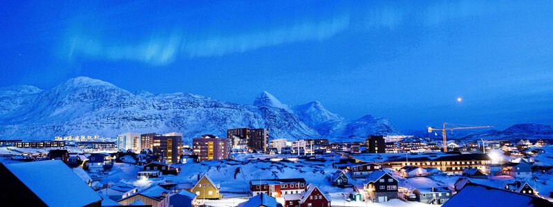 Die USA wollen sich Grönland einverleiben. - Foto: Evgeniy Maloletka/AP/dpa