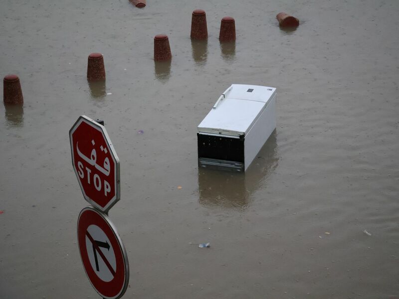 In Tunesien kommt es seit Montag zu schweren Regenfällen und Überschwemmungen. - Foto: Zhou Haojin/XinHua/dpa