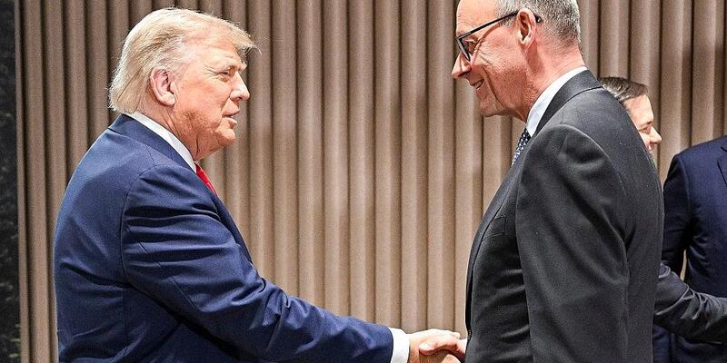 Donald Trump und Friedrich Merz (Archiv) - Foto: Bergmann, Guido/BPA via dts Nachrichtenagentur