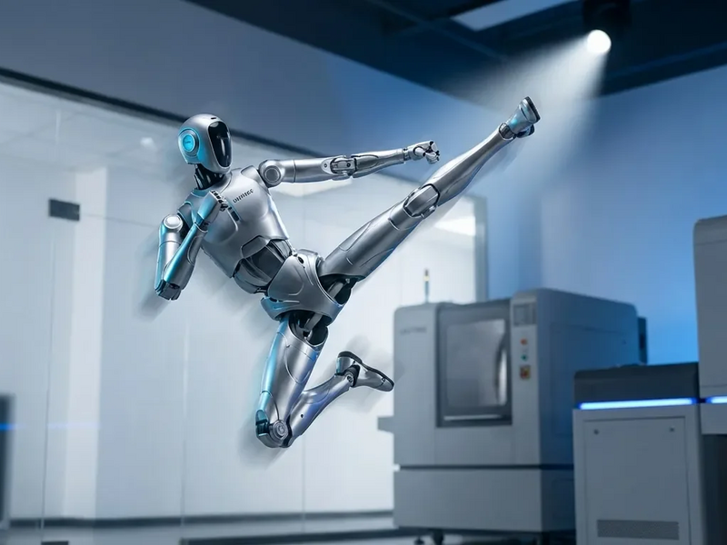 Unitree G1: Chinesischer Roboter zeigt Kampfkunst-Akrobatik - Foto: über boerse-global.de