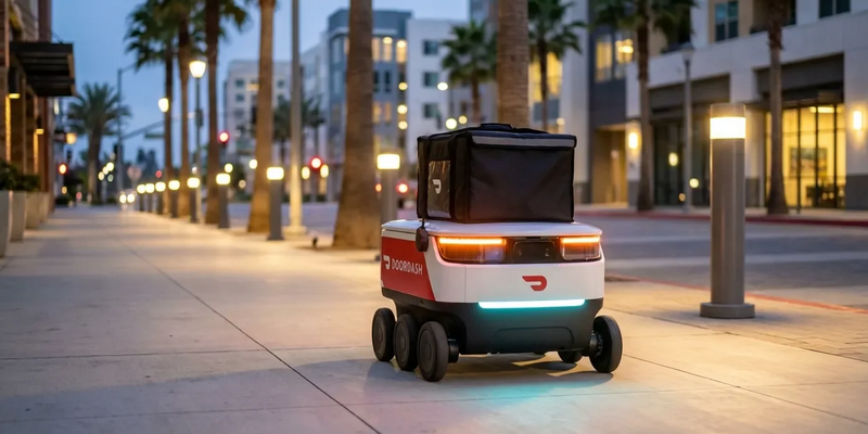 DoorDash-Roboter erhalten grünes Licht für Riverside - Foto: über boerse-global.de