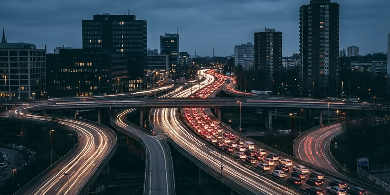 TomTom-Studie: Deutsche Städte versinken 2025 noch tiefer im Stau - Foto: über boerse-global.de