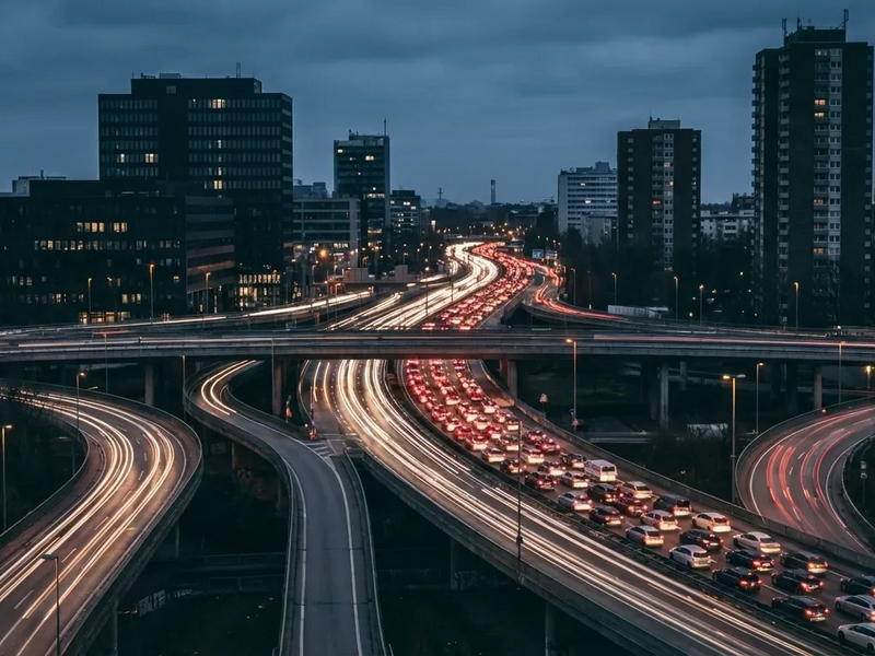 TomTom-Studie: Deutsche Städte versinken 2025 noch tiefer im Stau - Foto: über boerse-global.de
