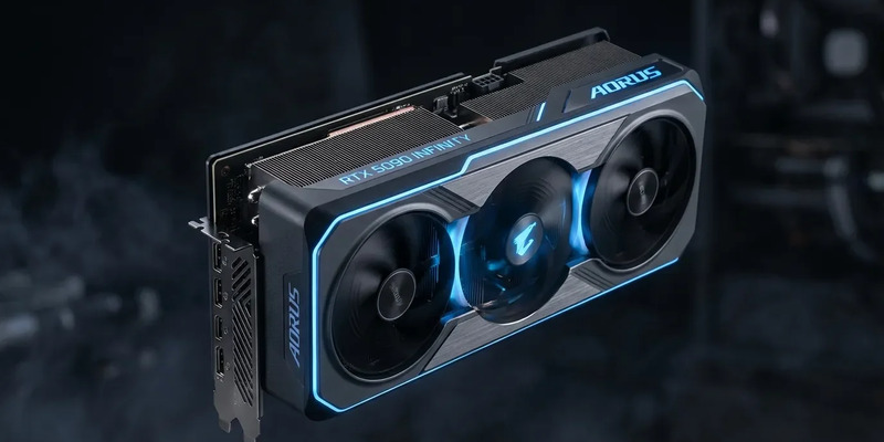 GIGABYTE AORUS RTX 5090 INFINITY: Revolutionärer Kühler für kompakte Spitzenleistung - Foto: über boerse-global.de