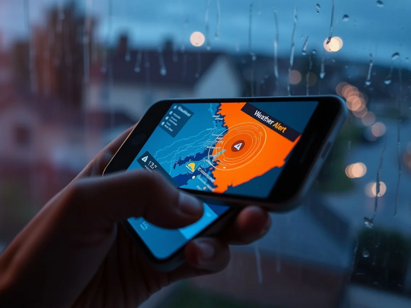Smartphone als Lebensretter: So stellen Sie Wetterwarnungen richtig ein - Foto: über boerse-global.de